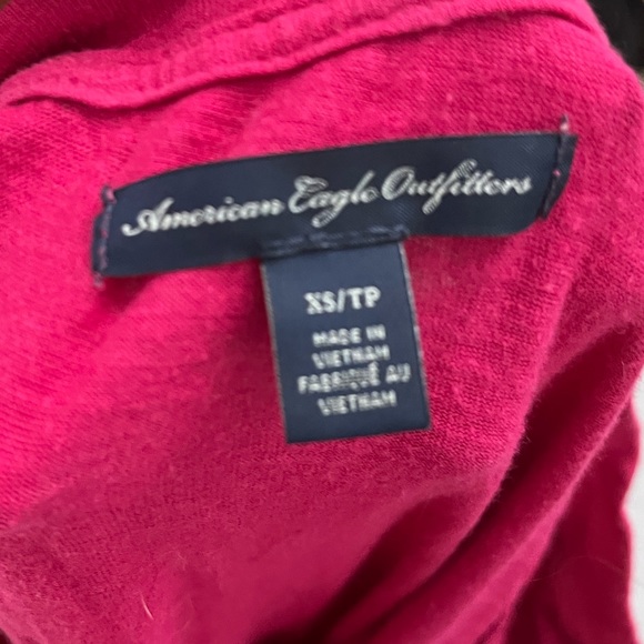 EUC Pink American Eagle Outfitters Full Length Short Sleeve Tank Top - Picture 5 of 5